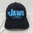Jaws Surf Co SnapBack Hat, Mesh Trucker Cap North Shore Maui Hawaii Black Small