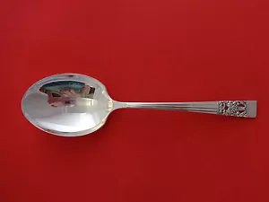 Coronation by Community Plate Silverplate Berry Spoon 8 3/4" - Picture 1 of 2