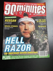 90 Minutes Football Magazine December 1994 Issue 237 Neil “Razor” Ruddock Rare - Picture 1 of 1