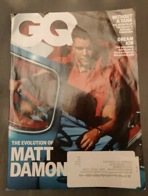 GQ MAGAZINE Matt Damon, Men's Fashion - Image 1 of 4