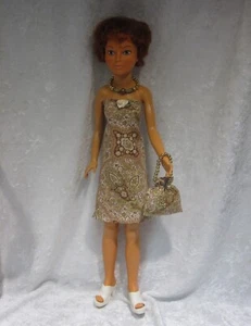 Hecho a medida TIFFANY TAYLOR & Magic Hair Crissy #98 Conjunto de vestido, cartera y collar - Imagen 1 de 3
