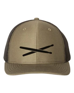 DRUM STICKS Cap, DRUMMER, MUSIKER, BAND, Snapback, Truckermütze, schwarzer Text - Bild 1 von 19