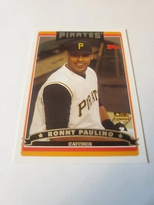 2006 Topps RC #630 Ronny Paulino  Pittsburgh Pirates - Image 1 of 3