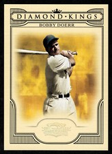 2008 Donruss Threads Diamond Kings Gold #29 Bobby Doerr 091/100 RED SOX