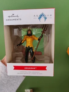 HALLMARK AQUAMAN & THE LOST KINGDOM "AQUAMAN" ORNAMENT NEW - Picture 1 of 2