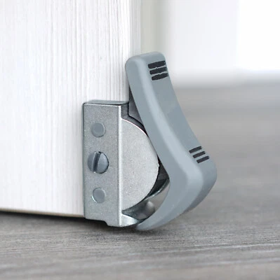 ClipFlix Türstopper Türfeststeller Türhalter Türkeil ohne zu bohren grau / weiß - Bild 1 von 4