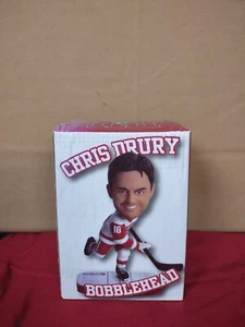 Chris Drury BU Boston University Bobblehead Promozioni di successo hockey universitario - Foto 1 di 5