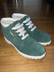 Timberland Suede Chukka Low Top Waterproof Lace Up Boot Green White Vintage 14 W