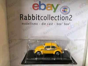 DIE CAST " VOLKWAGEN BEETLE RIO DE JANEIRO 1985 " 1/43 TAXI SCALA 1/43 - Picture 1 of 2