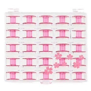 Bobinas rosadas Janome clase 15 (25pk) para máquinas de coser parte #200277095 - Imagen 1 de 1