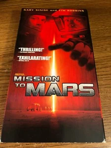 Mission To Mars VHS VCR Video Tape Movie Tim Robbins Used - Picture 1 of 7