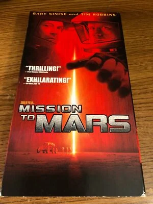 Mission To Mars VHS VCR Video Tape Movie Tim Robbins Used - Image 1 of 4