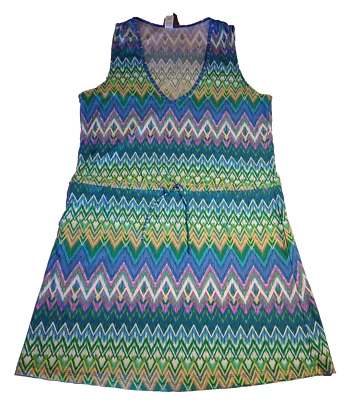 Kenneth Cole Reaction Multicolor Bandeau Women Swim Dress Cover-up Size xl - Imagem 1 de 4