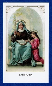 Santino Heilige Karte Bild Pieuse Heiligenbild S. Anna - Bild 1 von 1