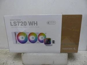 Deepcool LS720 SE Digital WH White 360mm Liquid Cooler With A Status Display - Picture 1 of 3