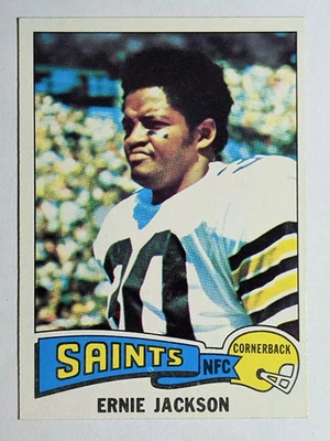 1975 Topps #323 Ernie Jackson (NM) - Image 1 of 2