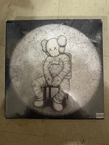 KID CUDI x KAWS Man On The Moon Trilogy Box Set 3x 2LP I II & III +Photos SEALED - Picture 1 of 2