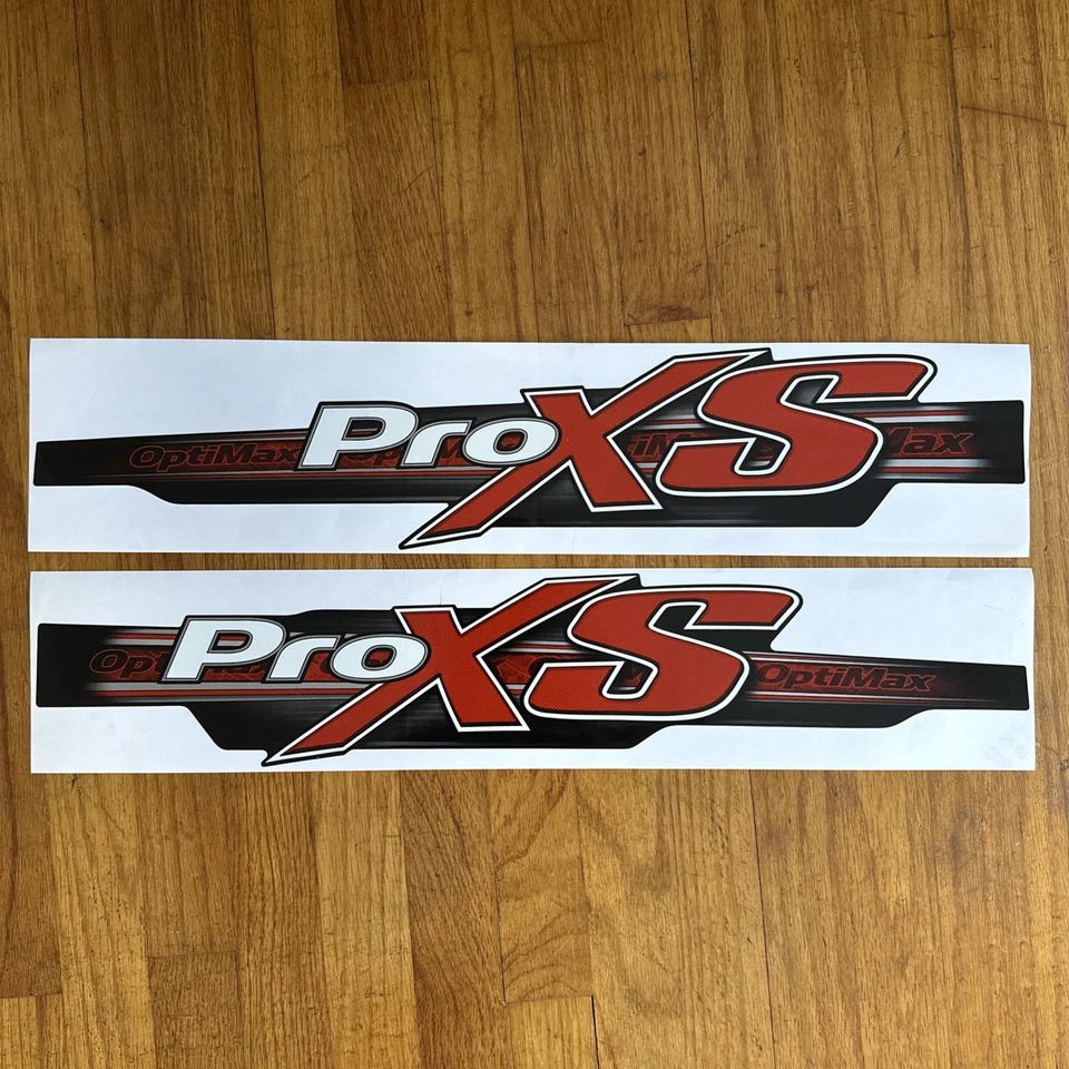 Juego de gráficos de calcomanías fueraborda OEM Mercury Pro XS Optimax 2012-2017 puerto estribor  Foto 1 de 4