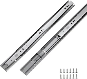 10 pares de correderas de cajón LONTAN de cierre suave 18 pulgadas SL4502S3-18 rodamientos de bolas 100 lb+ - Imagen 1 de 9