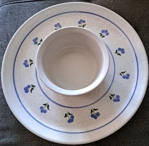 Corningware Creations Steinzeug Chip & Dip Schale - Bild 1 von 5