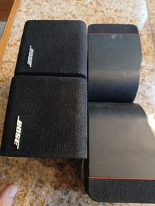 Paar 2 Bose Redline Doppelcube Lautsprecher Lifestyle Acoustimass schwarz schwenkbar - Bild 1 von 5