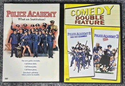 Police Academy 1 2 & 3 (DVD) - Image 1 of 4