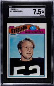 1977 Topps Mike Webster RC #99 SGC 7.5 Steelers - Picture 1 of 2