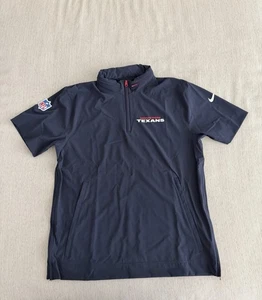 Nike Houston Texans Football Coaches Sideline 1/4 Zip Men’s Large FQ9470-426 - Picture 1 of 9