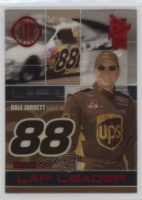 2003 Press Pass VIP Lap Leaders Transparent LTD /250 Dale Jarrett #LL8 HOF - Image 1 of 2