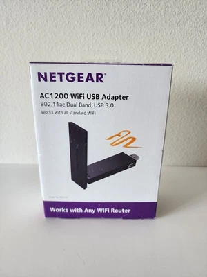 NETGEAR AC1200 USB 3.0 Wi-Fi USB Adapter - A6210-10000S  - Image 1 of 4