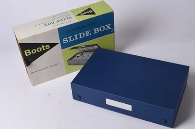 Vintage 35mm Photographic Slide Storage Case Box Holder, 100 slots - Image 1 of 4