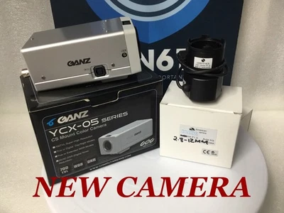 GANZ YCX-05 Series CCTV Color Camera W/ 2.8-12mm Lens 700TVL True Day/Night NEW! - Image 1 of 4