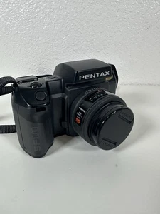 Vintage Pentax SF10 35mm SLR Film Camera SMC 1:1.7 50mm Bag Manuals - Picture 1 of 10