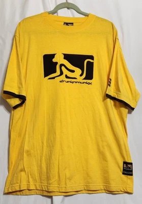 Camisa Y2K Drunknmunky Rara Banana Colorway Talla XL Algunas Manchas en la Espalda Ver Fotos Foto 1 de 4