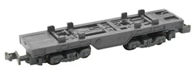  Rokuhan Z Gauge Z Shorty Container Freight Car Gray SA006-2 Railway Model Japan - Image 1 of 3