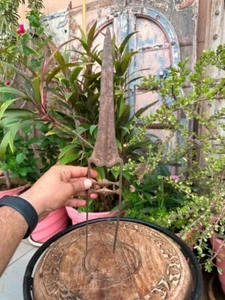 17th c Old India Antique Iron Hand Forged Sirohi Katar Dagger Sword Khanjar - Picture 1 of 13