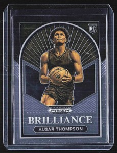 2023-24 Panini Prizm Draft Picks Brilliance Ausar Thompson RC #12