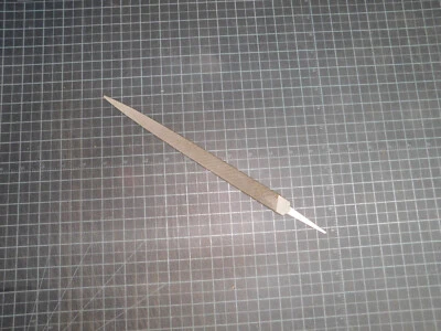 Vintage Heller 10" Swiss Pattern Crochet File No. 00 Cut USA NOS - Image 1 of 4