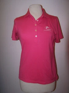 PETER MILLAR OCEAN FOREST E4 WICKING LADIES' PINK POLO SZ S - Picture 1 of 7