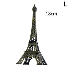 Mini Paris Eiffel Tower Model Desk Figurine Statue Crafts Souvenir AlloyBDAU- H8