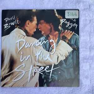 DAVID BOWIE & JAGGER-DANCING IN THE STREET -7" SINGLE  VG+ CON-1985