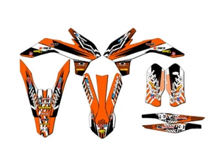 Kit de gráficos EXC-F MAYHEM Orange Senge 2016 compatible con KTM - Imagen 1 de 10