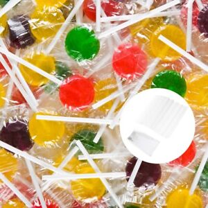  Candy Bar White Lollipop Sticks Chocolate Lollipops Treat Parcel Bag