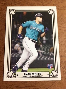 Evan White ROOKIE RC 2021 Montgomery Club Set 3 Card 19 - Bild 1 von 2