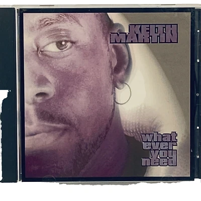 KEITH MARTIN - WHAT EVER YOU NEED - 3 TRAC MAXI SINGLE - CDM RECORDS R&B SOUL CD - Image 1 of 4