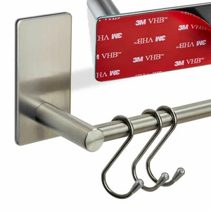 SO-TECH® Küchenutensilienhalter selbstklebend VA 735 mm Tuchhalter Hakenleiste - Bild 1 von 4