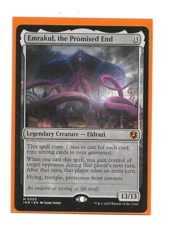 EMRAKUL, THE PROMISED END Innistrad Remastered Magic English MTG 0005 NM - Imagen 1 de 1