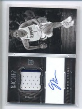 JAWUN EVANS 2017/18 PANINI NOIR ROOKIE JERSEY PATCH AUTOGRAPH AUTO #07/99 AJ5514