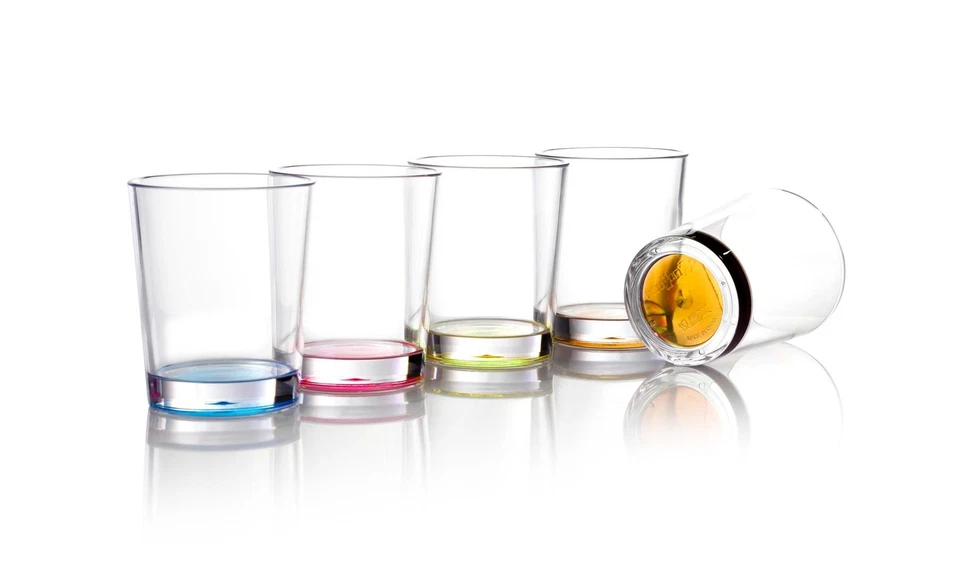 Brunner Multiglas Farbe - 4er Pack stapelbare Campingbecher - Bild 1 von 1