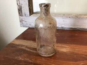 Vintage Listerine Lambert Pharmacal Co Vintage Glass Medicine - Picture 1 of 4